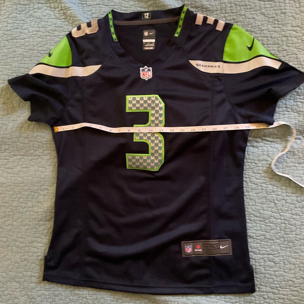 Women’s Seahawk jersey, Wilson football jersey. 12th man. - Picture 5 of 8